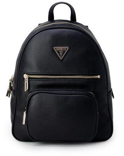 Black Guess Backpacks for Women | Lyst