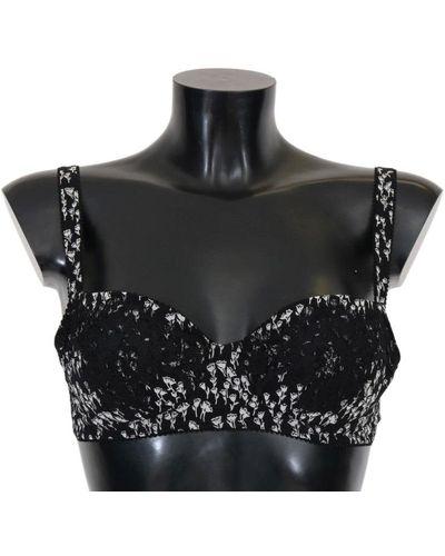 Dolce & Gabbana Black Silk Stretch Slip Cycling Women Underwear main image 1