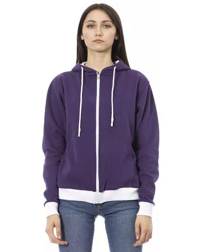 Baldinini Cotton Sweater - Purple