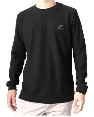 DIESEL Cotton Sweater - Black