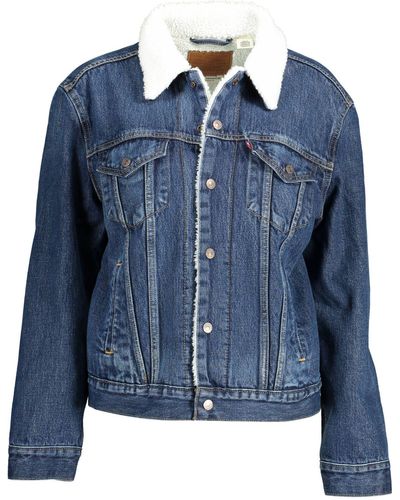 Levi's Cotton Jackets & Coat - Blue