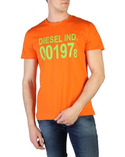 DIESEL T-diego_00sasa T-shirts - Orange