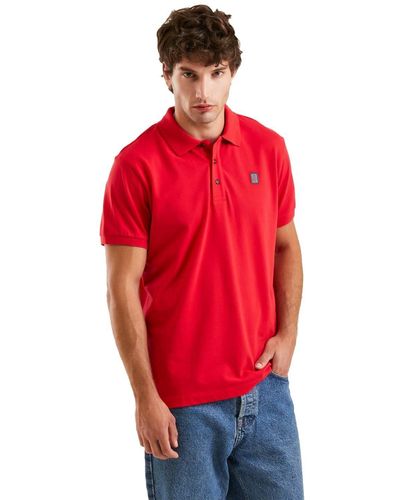 Refrigiwear Cotton Polo Shirt - Red