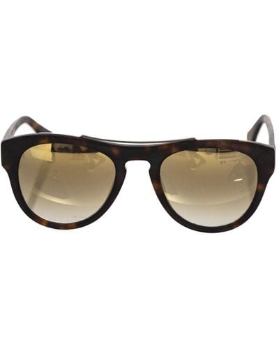 Frankie Morello Havana Charm Wayfarer Sunglasses - Brown