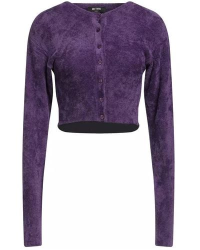 Twin Set Purple Polyamide Sweater