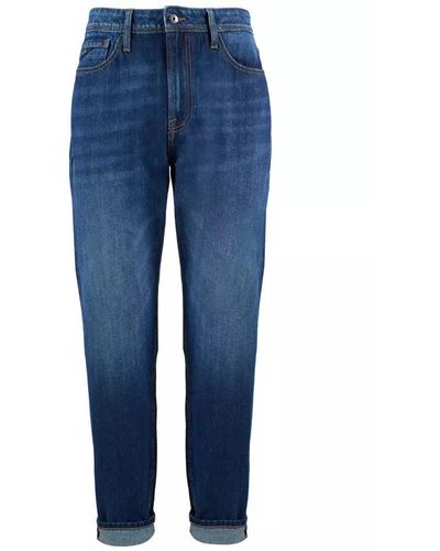 Yes-Zee Chic Regular Fit Cotton Jeans For - Blue