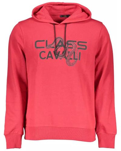 Class Roberto Cavalli Cotton Sweater - Pink