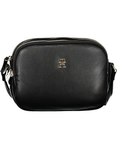 Tommy Hilfiger Polyester Handbag - Black
