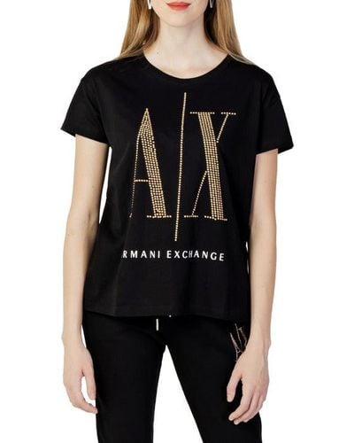 Armani Exchange T-shirts for Women | Online Sale up to 77% off | Lyst