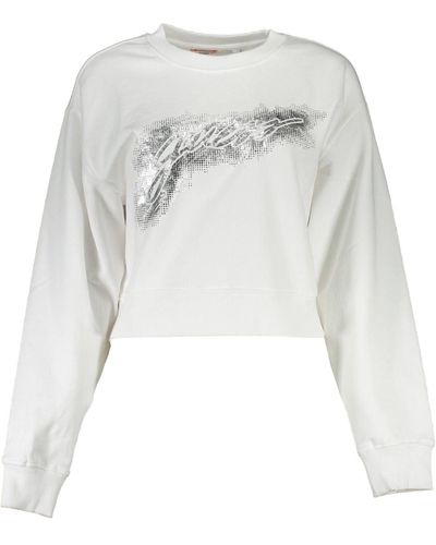 Guess Cotton Sweater - White