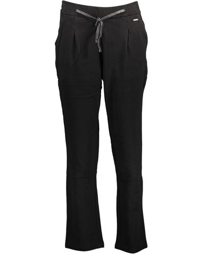 U.S. POLO ASSN. Black Cotton Jeans & Pant