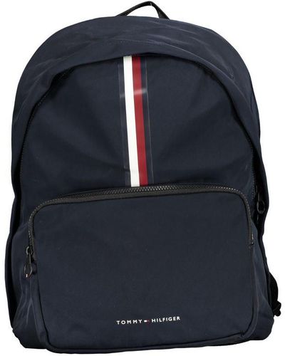 Tommy Hilfiger Sleek Backpack With Laptop Holder - Blue