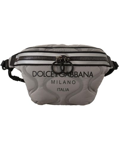 Dolce & Gabbana Chic Waist Belt Bag - Black