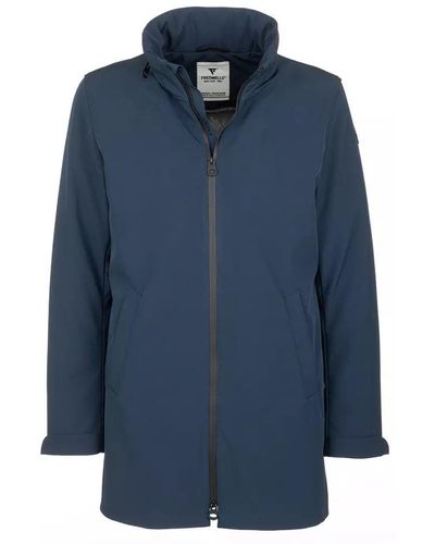Fred Mello Polyester Jacket - Blue