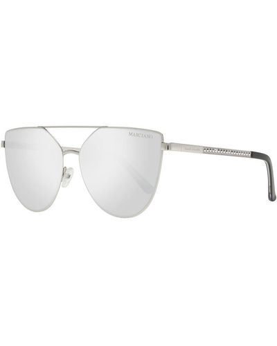 MARCIANO BY GUESS Silver Butterfly Sunglasses - Metallic