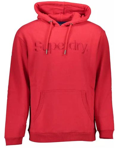 Superdry Cotton Sweater - Red