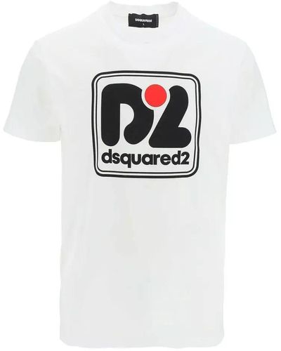 DSquared² Elevated Casual Crew Neck Tee - Gray
