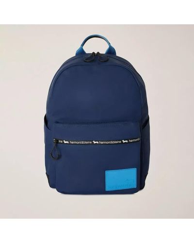 Harmont & Blaine Polyester Backpack - Blue