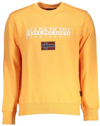 Napapijri Cotton Sweater - Yellow