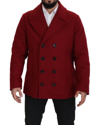 Red Coats for Men | Lyst