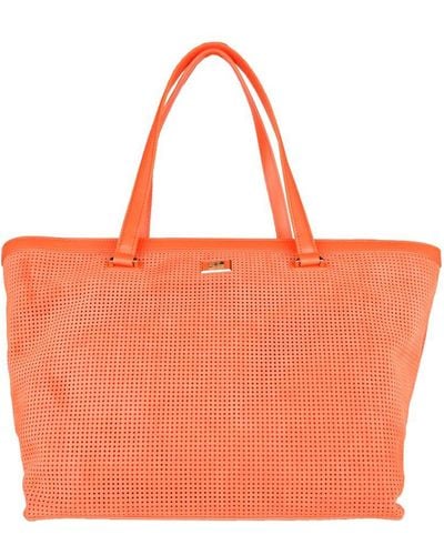Class Roberto Cavalli Cotton Handbag - Orange