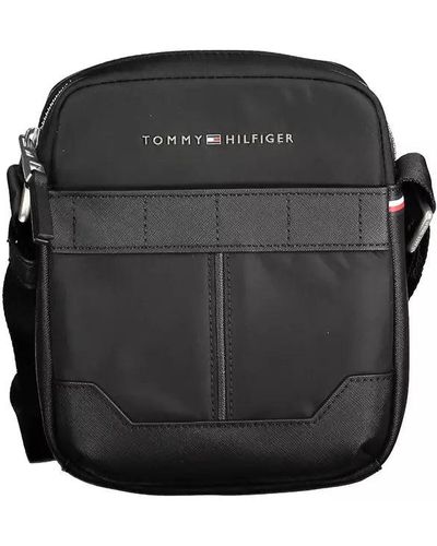 Tommy Hilfiger Polyester Shoulder Bag - Black