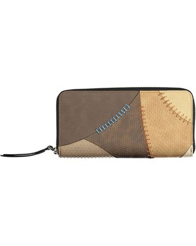 Desigual Black Polyurethane Women Wallet
