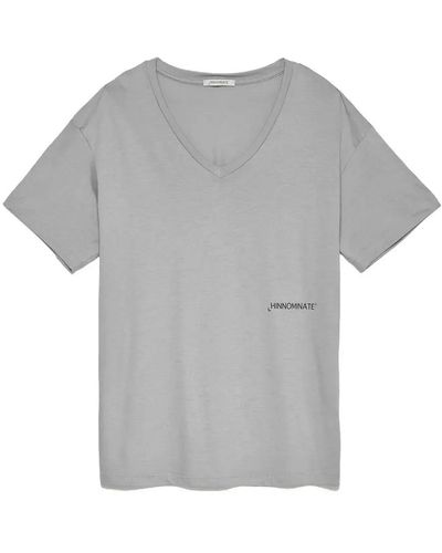 hinnominate Cotton T-shirt - Gray