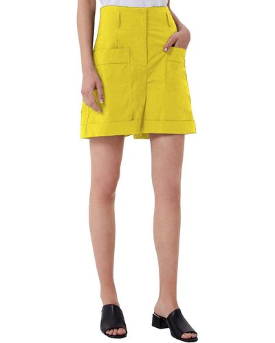 Liu Jo Chic Summer Cotton Bermuda Short - Yellow