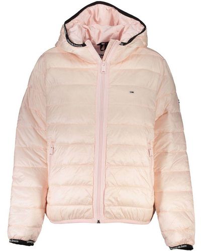 Tommy Hilfiger Chic Recycled Polyester Jacket - Pink