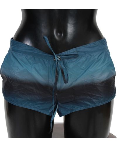Ermanno Scervino Ombre Shorts Beachwear Bikini Swimsuit - Blue