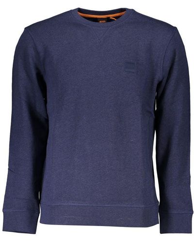 BOSS Cotton Sweater - Blue