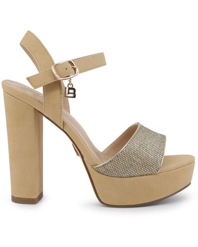 Laura Biagiotti Ankle Strap Sandals - Metallic