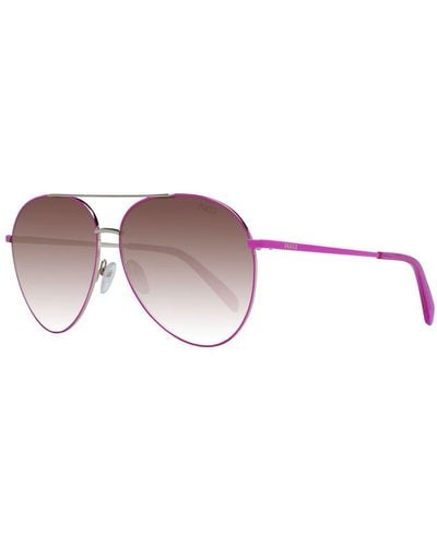 Emilio Pucci Purple Sunglasses - Brown
