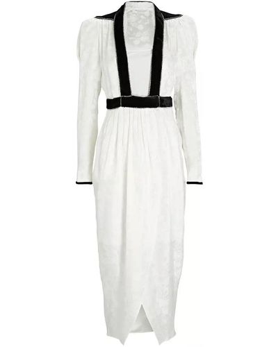 Philosophy Polyester Dress - White