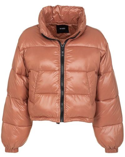 Imperfect Polyamide Jackets & Coat - Brown