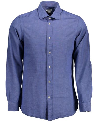 U.S. POLO ASSN. Blue Cotton Shirt