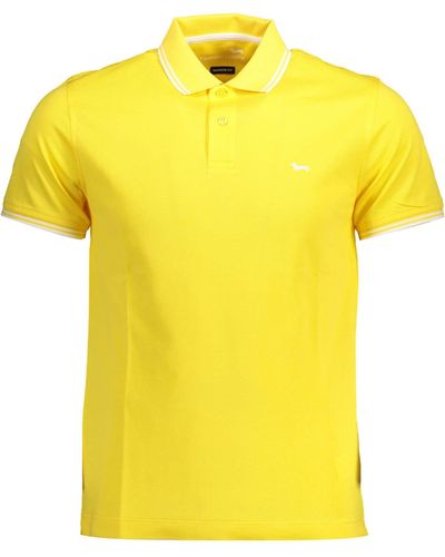 Harmont & Blaine Cotton Polo Shirt - Yellow