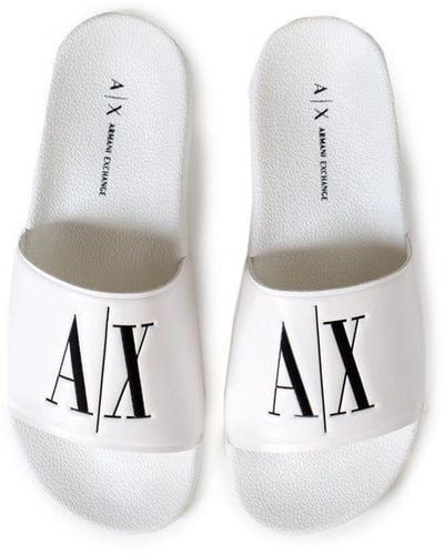 Armani Exchange Sandals and flip flops for Women Online Sale up