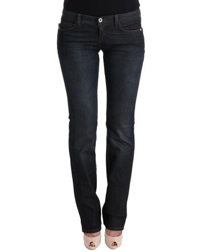 CoSTUME NATIONAL Cotton Slim Flared Jeans - Multicolor