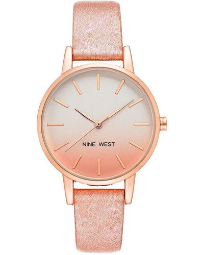 Nine West Pink Watches For Woman