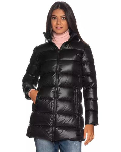 Refrigiwear Black Nylon Jackets & Coat