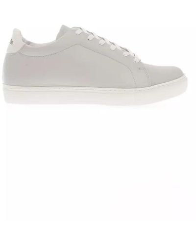 Pantofola D Oro Elegant Monocolor Lace-up Sneakers - Gray