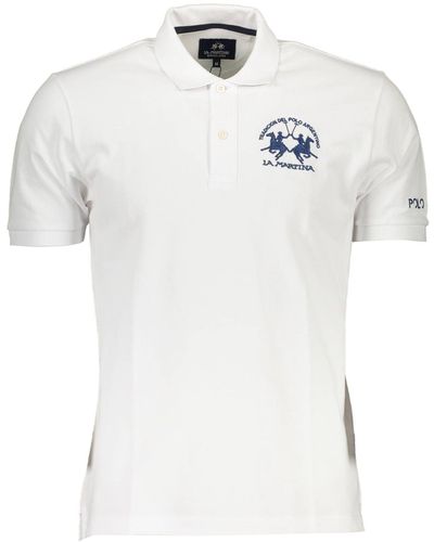 La Martina Verde Cotton Men T-Shirt