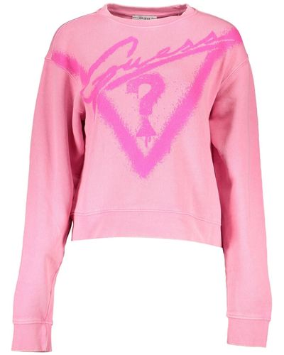 Guess Cotton Sweater - Pink