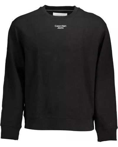 Calvin Klein Cotton Sweater - Black