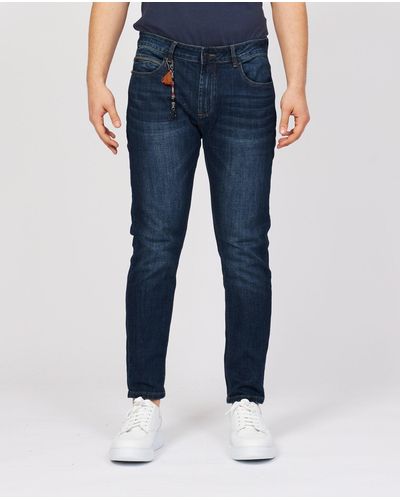 Yes-Zee Cotton Jeans & Pant - Blue