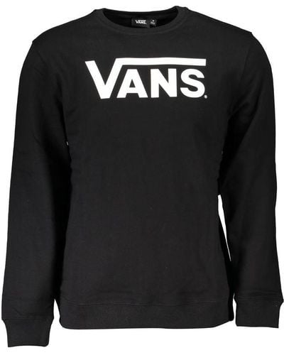 Vans Sleek Fleece Crew Neck Sweatshirt - Black