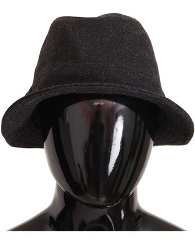 Dolce & Gabbana Elegant Trilby Hat - Black