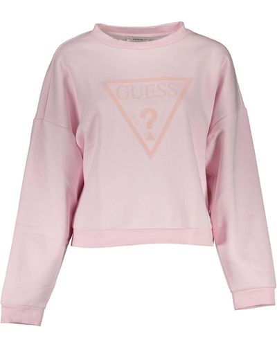 Guess Cotton Sweater - Pink